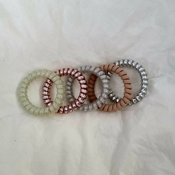 5pc Blonde Hair Coil Set - Picture 1 of 1